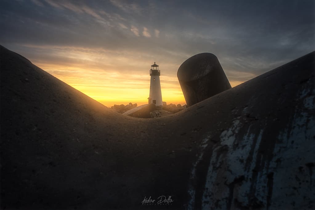 Standing Hope - sunrise clouds cloudsstormssunsetssunrises lighthouse california ocean waves longexposure landscape kedardatta nikond810 benro